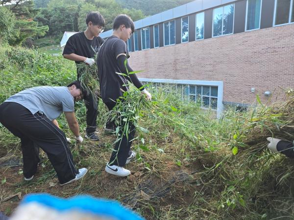 [2024. 9. 4.(수)] 환경동아리(텃밭정비)